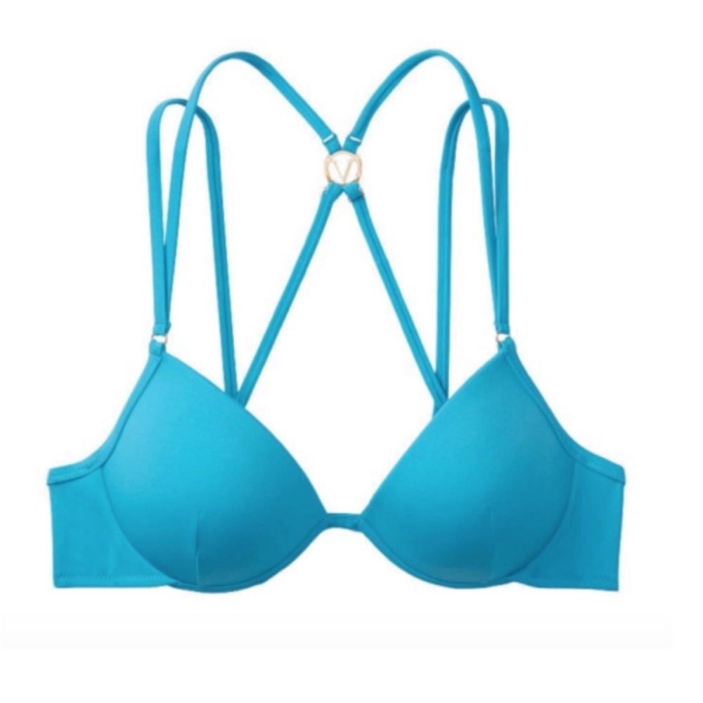 NWT Victorias Secret Push-up Bombshell bikini top in Hot Pink